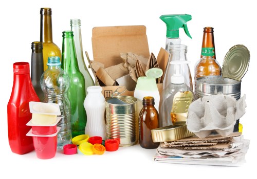 Recycling construction materials at Coney Hall waste clearance